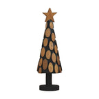 Teak Wood Christmas Tree with Stand, 60 cm