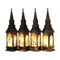 Vintage Christmas Lanterns (Set of 4)