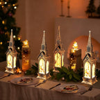 Vintage Christmas Lanterns (Set of 4)