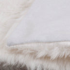 White Plush Tree Skirt