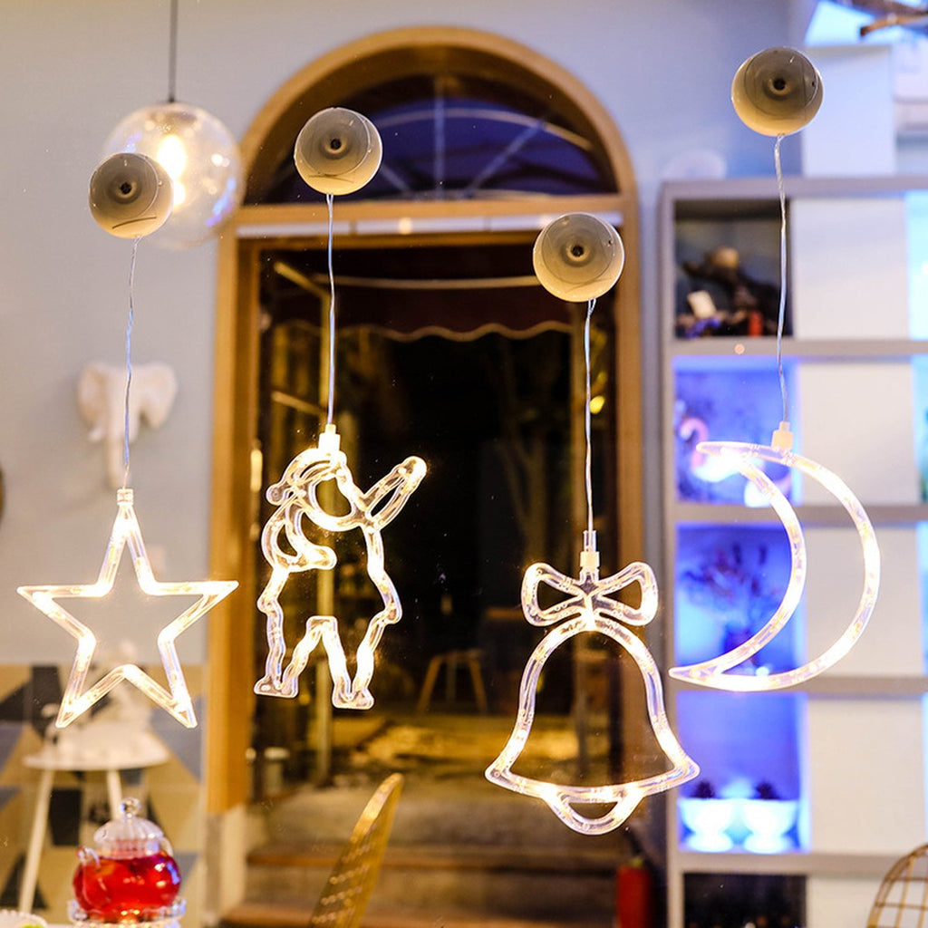 Window Christmas Light with Suction Cup