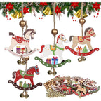 Wooden Rocking Horse Ornaments