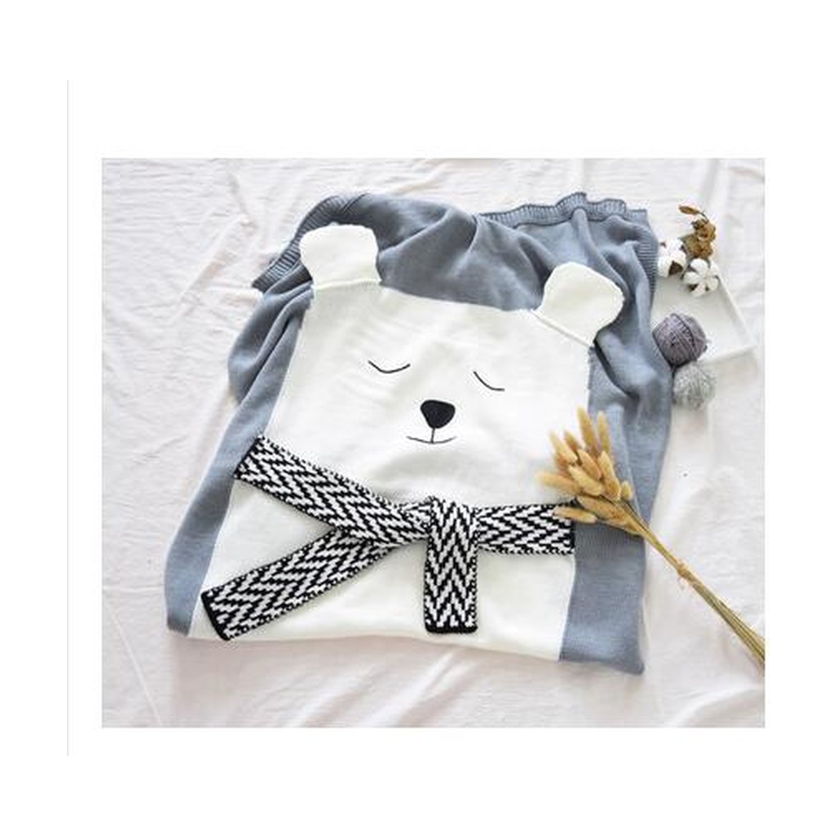 Animal Hooded Baby Blanket