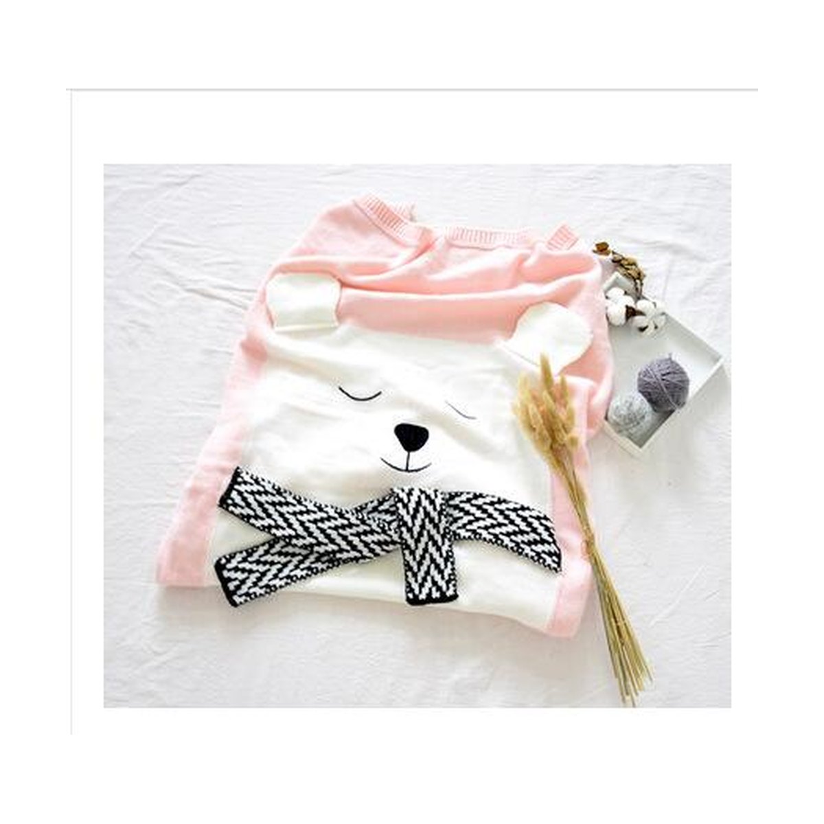 Animal Hooded Baby Blanket