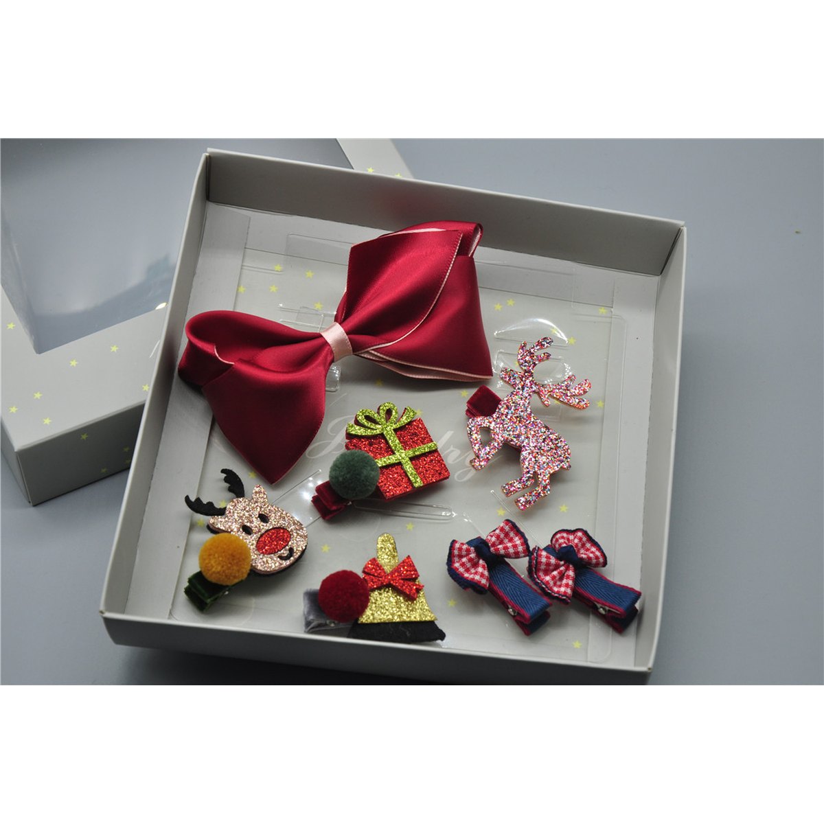 Baby Hair Clip & Headband Gift Set