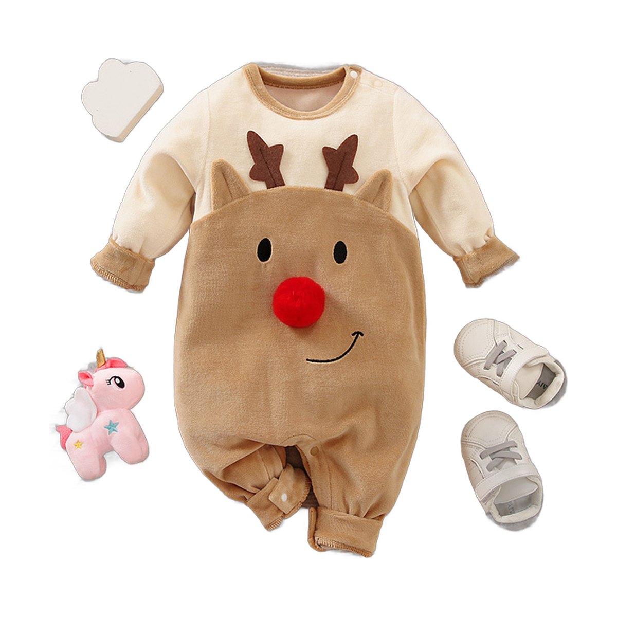 Baby Reindeer Plush Outfit