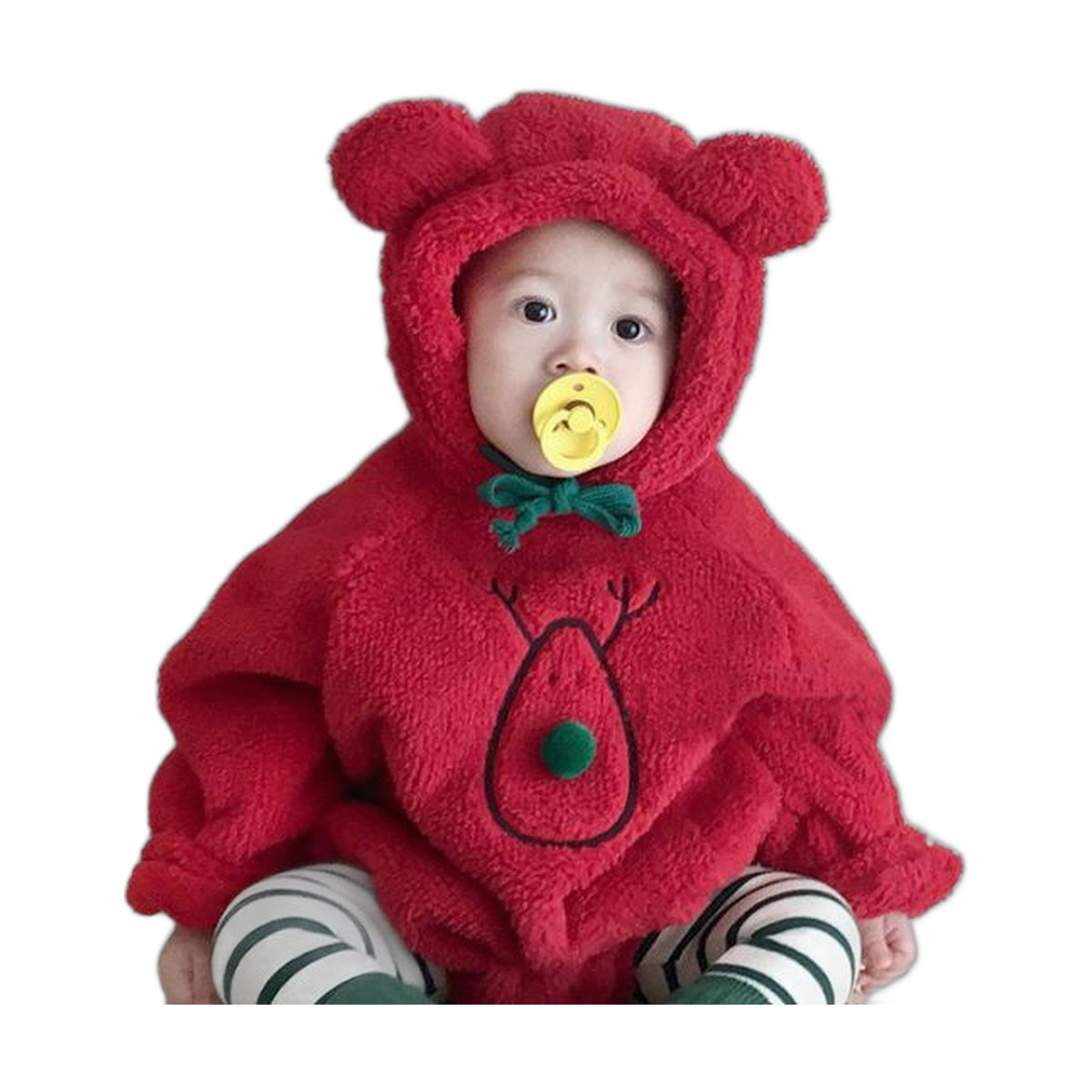 Baby Velvet Snowman & Reindeer Romper