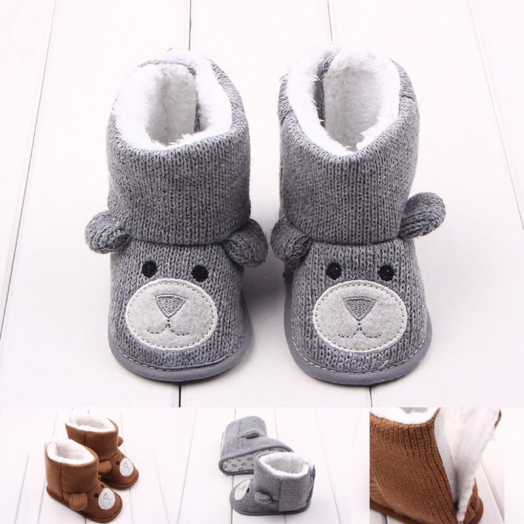Bear Baby Booties