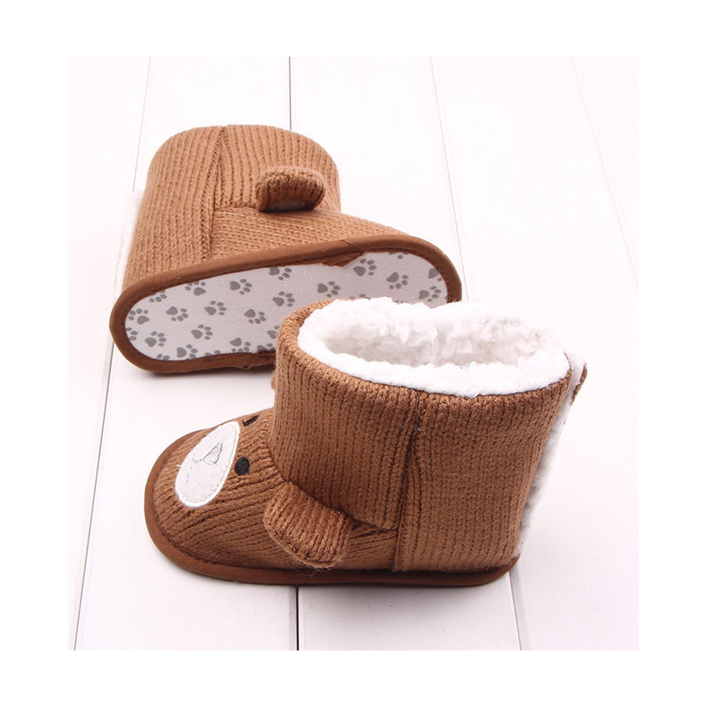 Bear Baby Booties