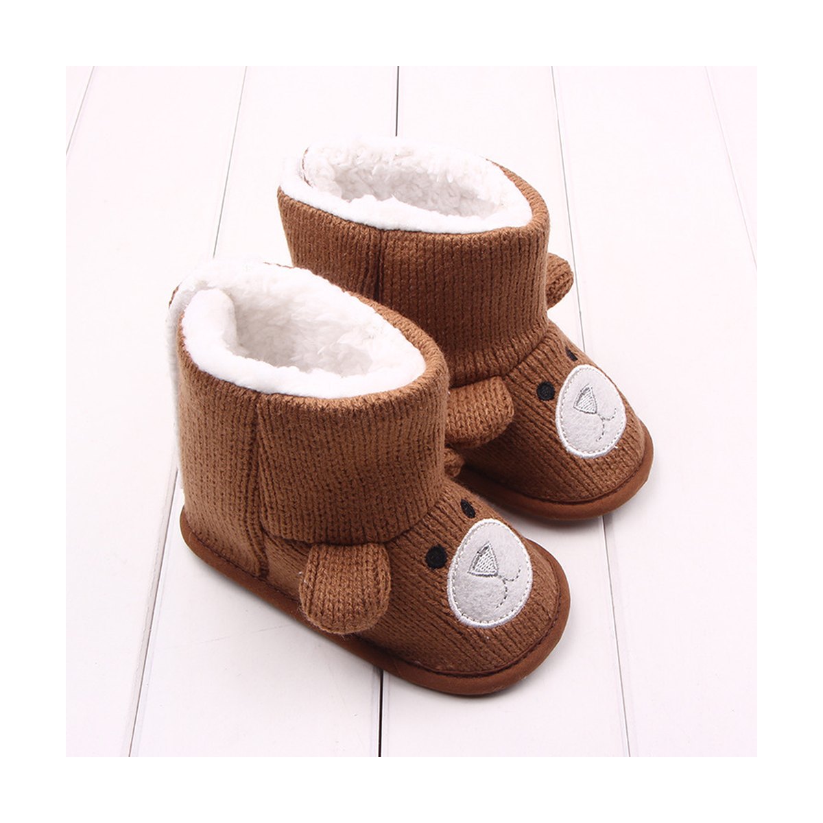 Bear Baby Booties