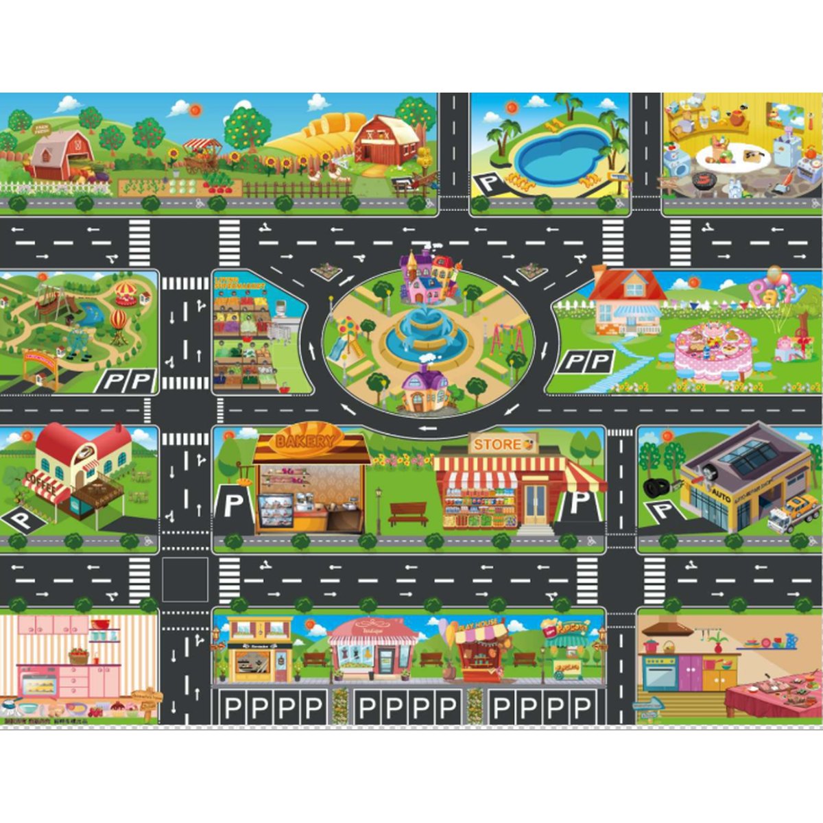 City Road Play Mat