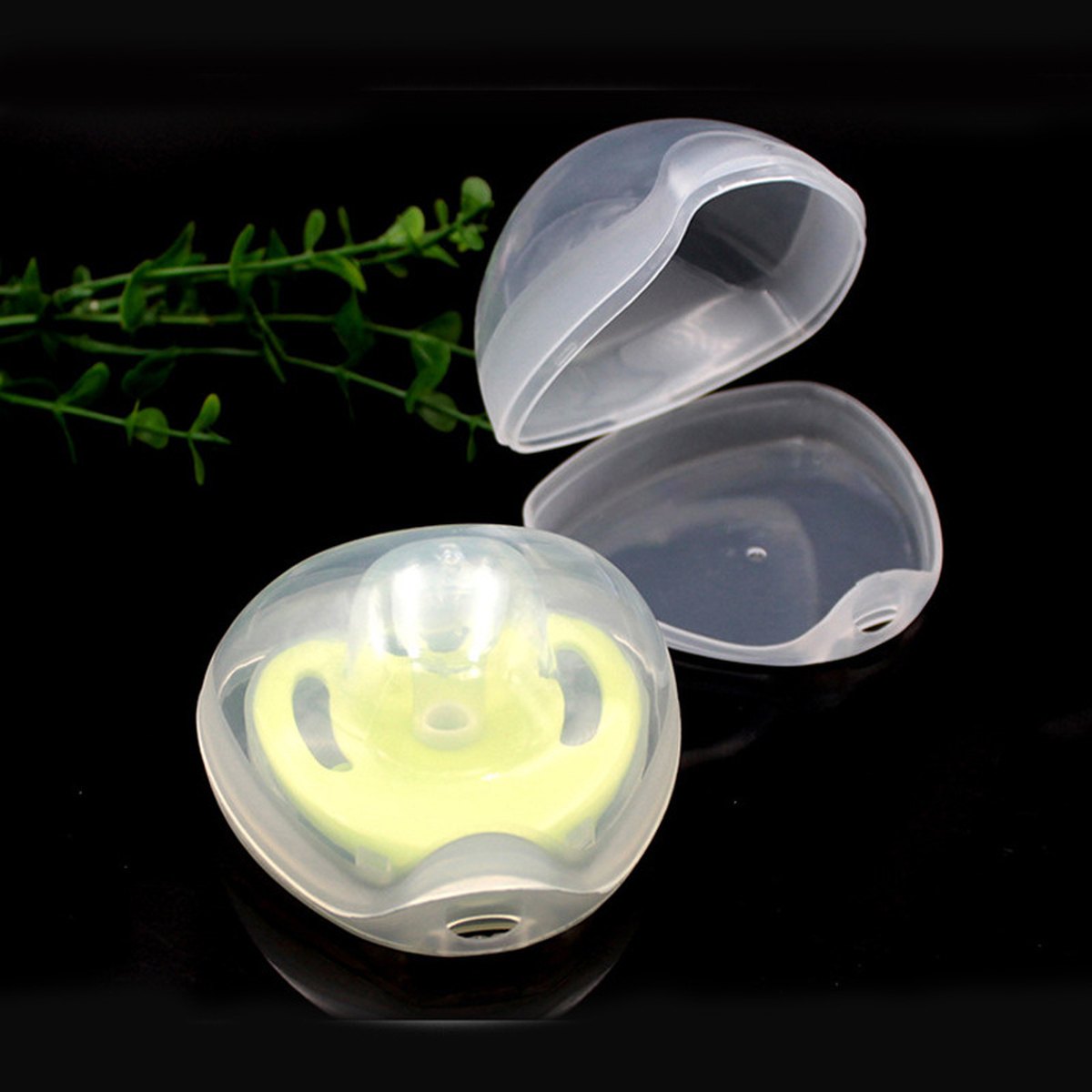 Clear Pacifier Storage Box