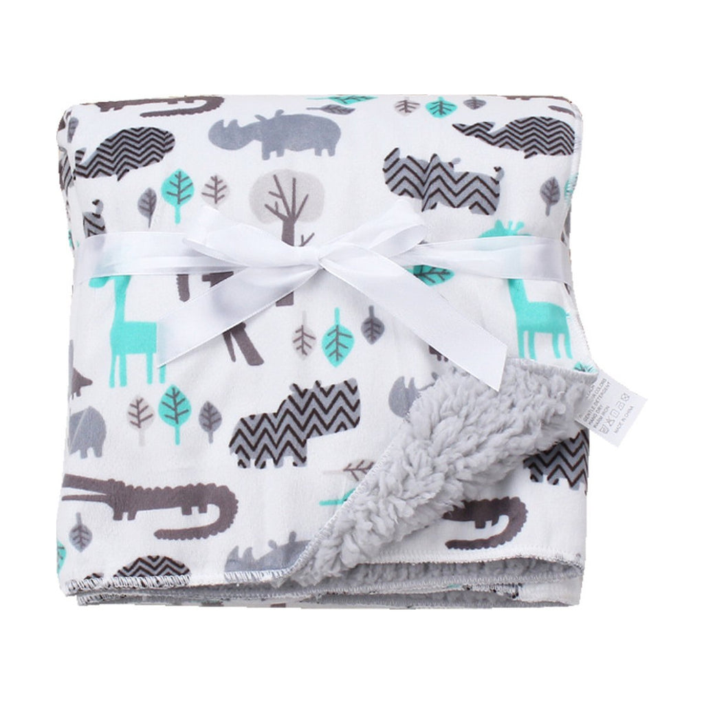 Coral Fleece Baby Blanket