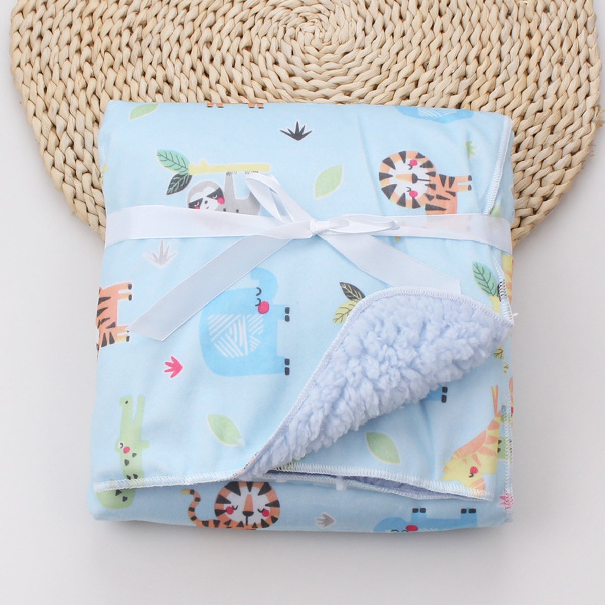 Coral Fleece Baby Blanket