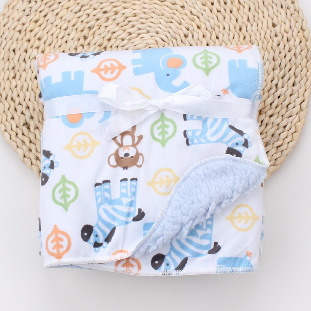Coral Fleece Baby Blanket