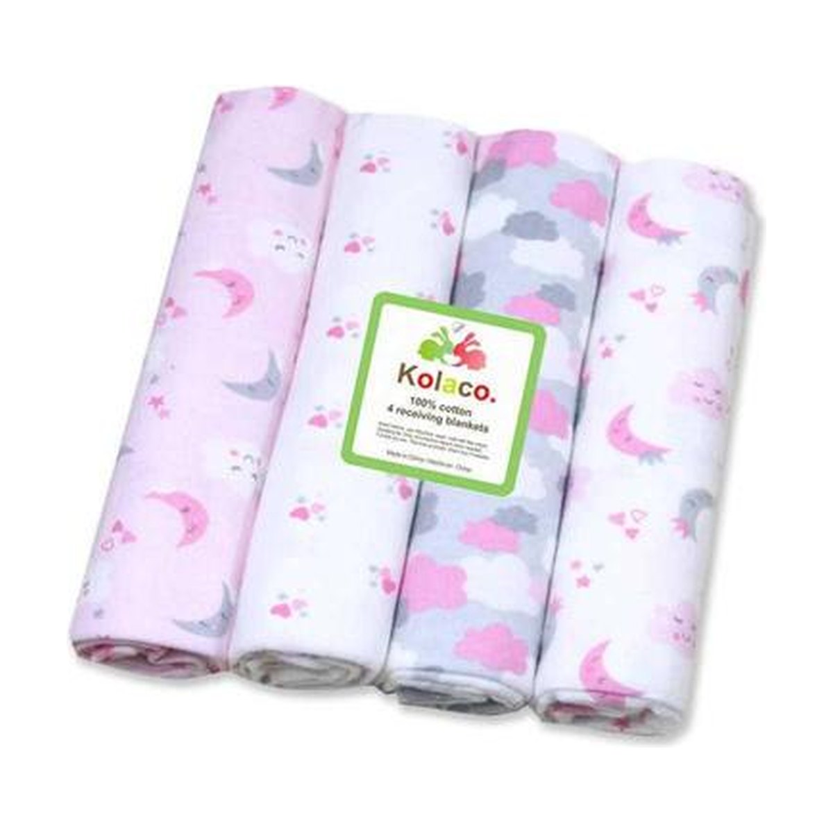 Cotton Flannel Receiving Blankets