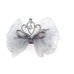 Crown Lace Baby Hair Clips