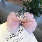 Crown Lace Baby Hair Clips