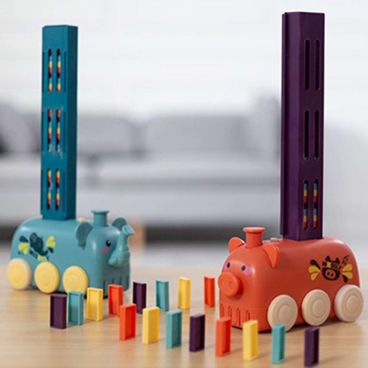 Domino Train Toy