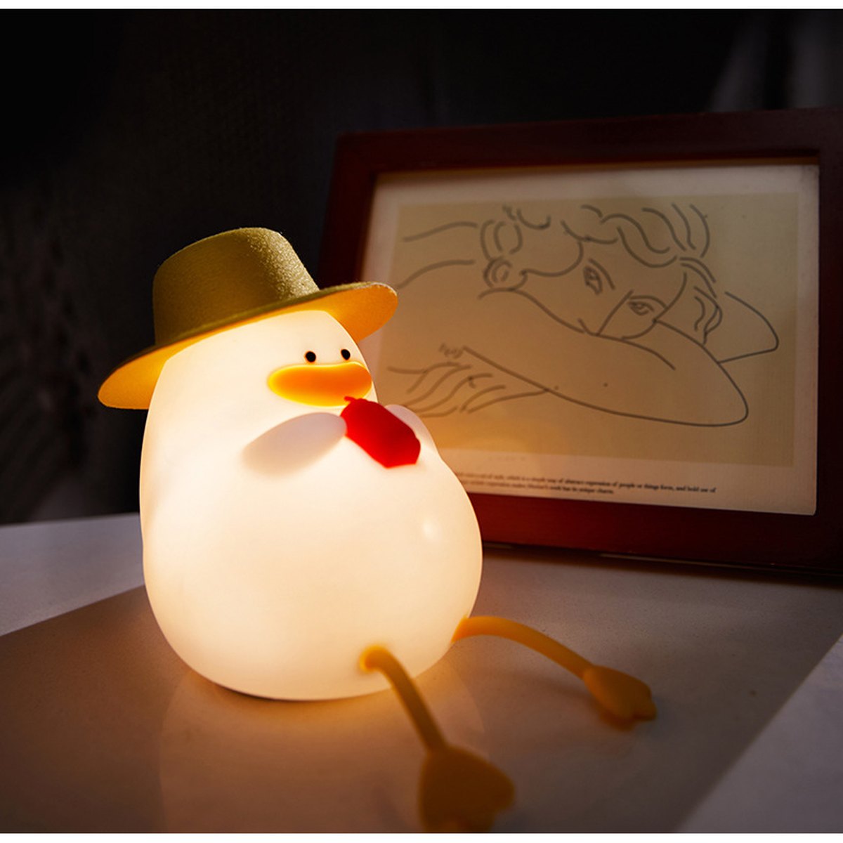 Duck Silicone Night Light