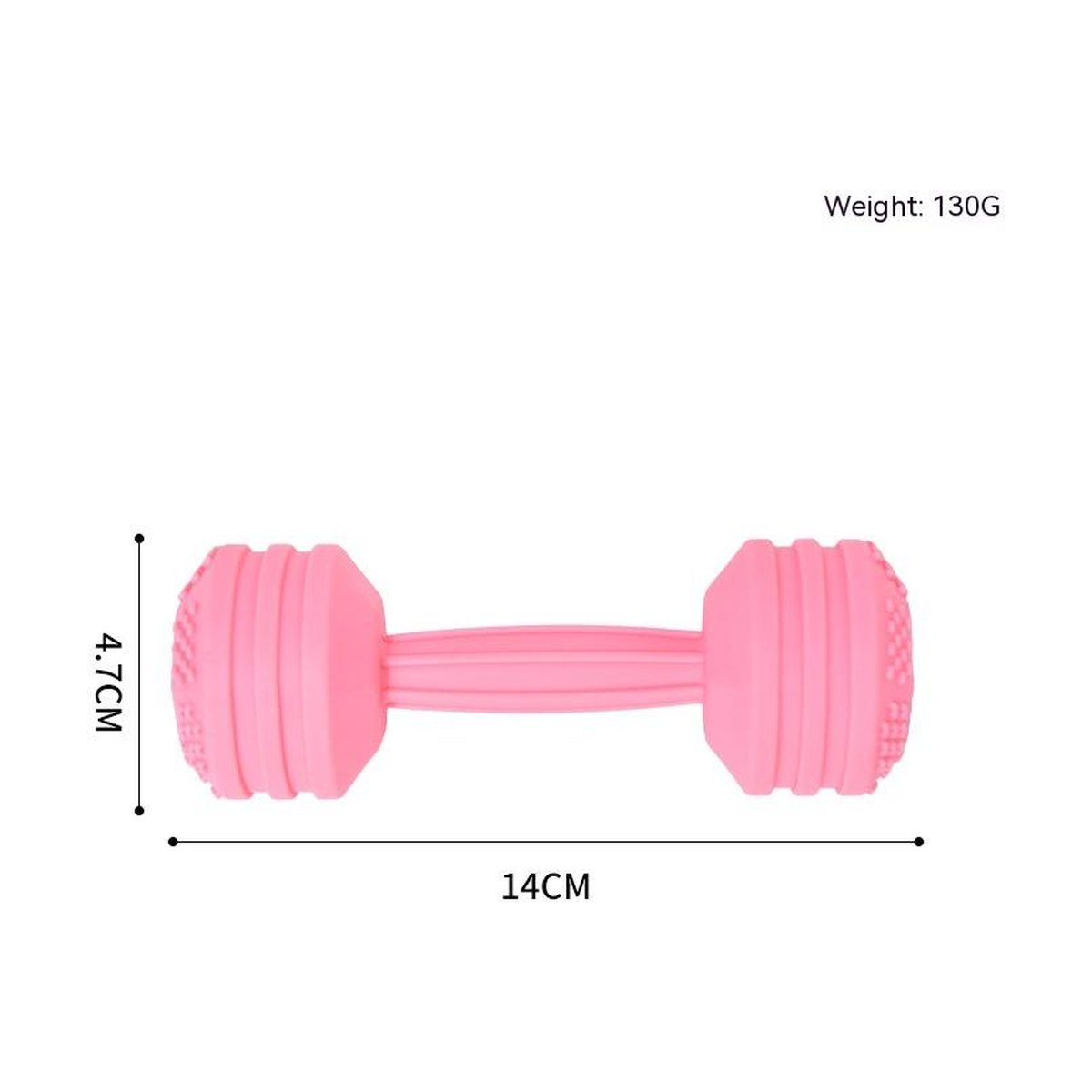 Dumbbell Silicone Teether
