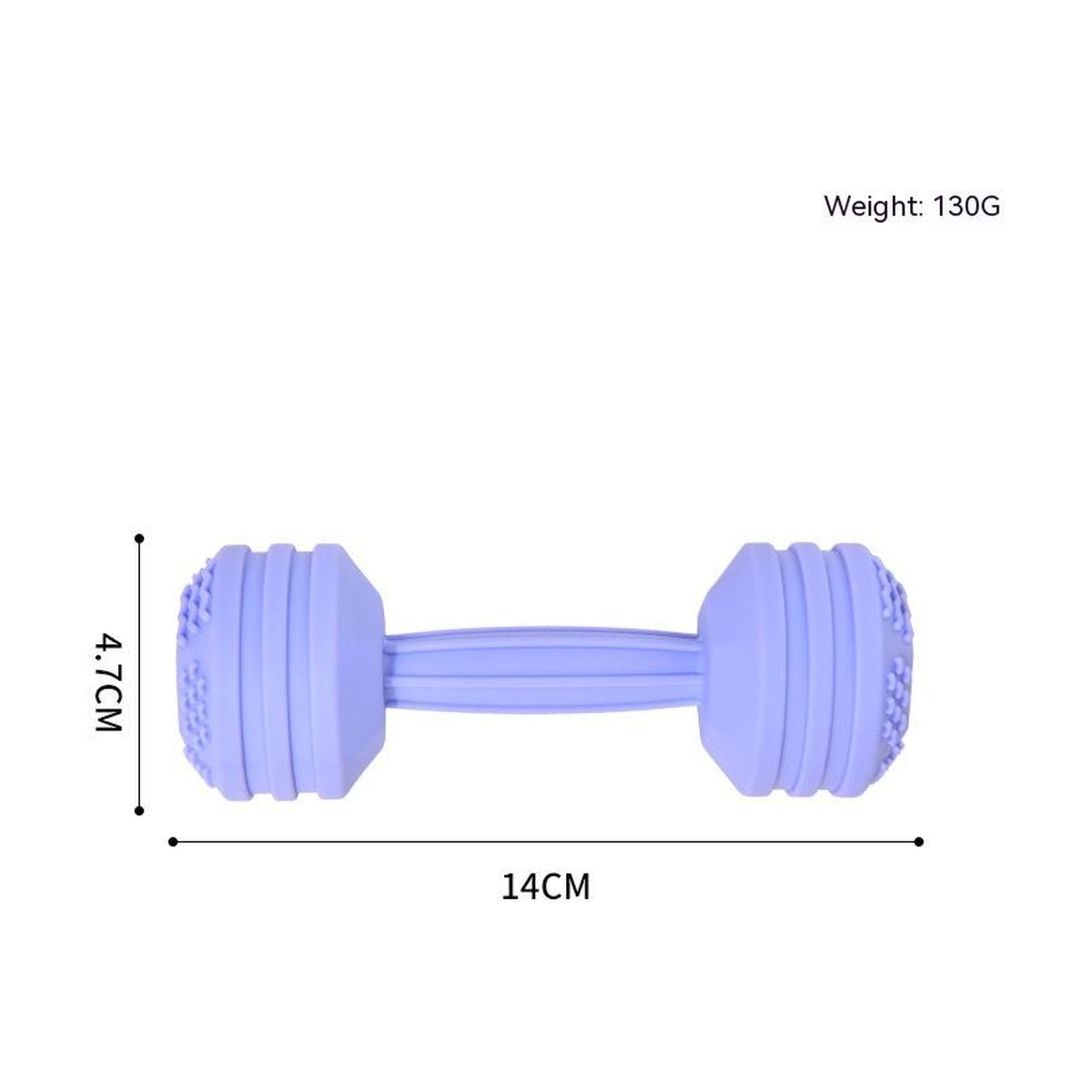 Dumbbell Silicone Teether