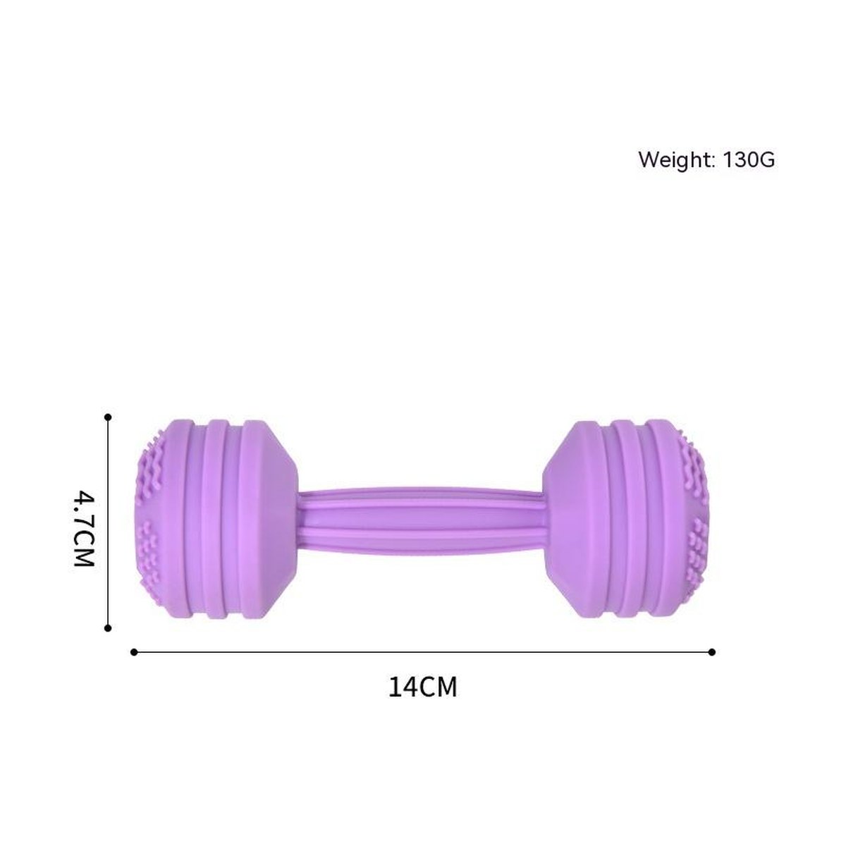 Dumbbell Silicone Teether