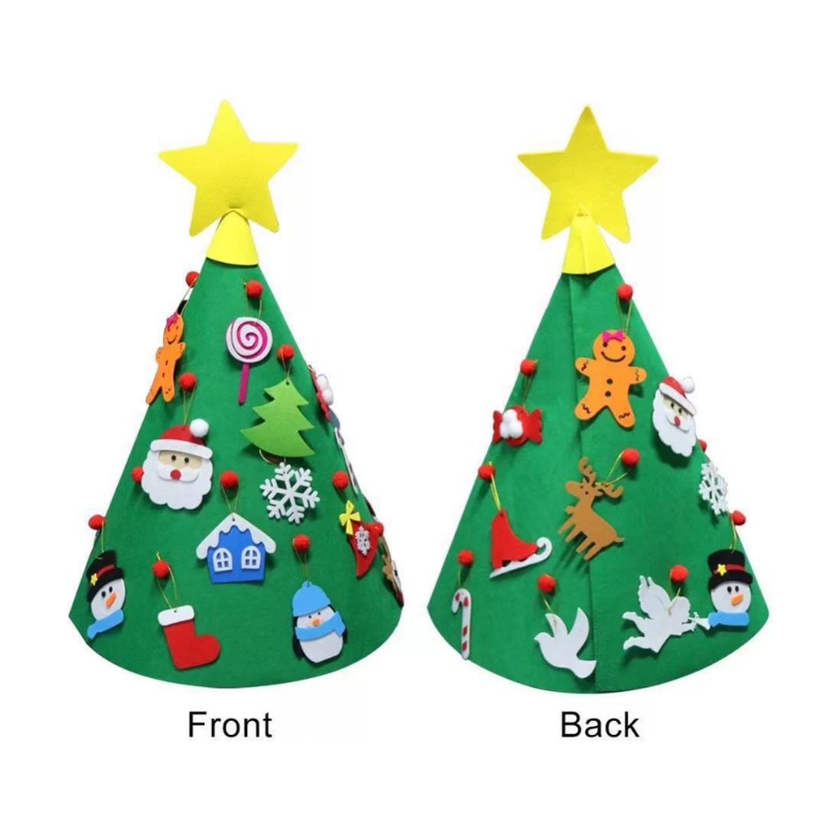 Felt Christmas Tree for Kids