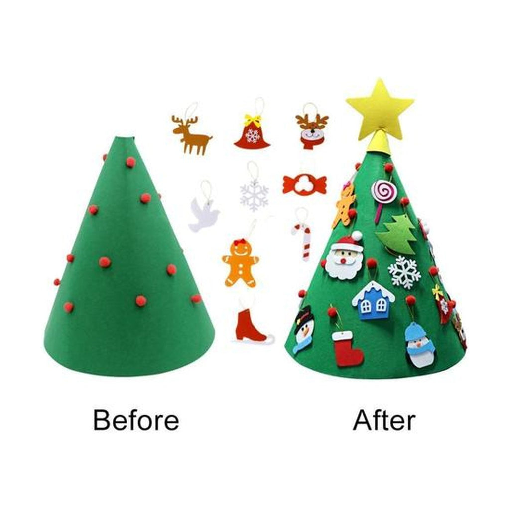 Felt Christmas Tree for Kids