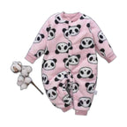 Flannel Baby Romper