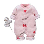 Flannel Baby Romper