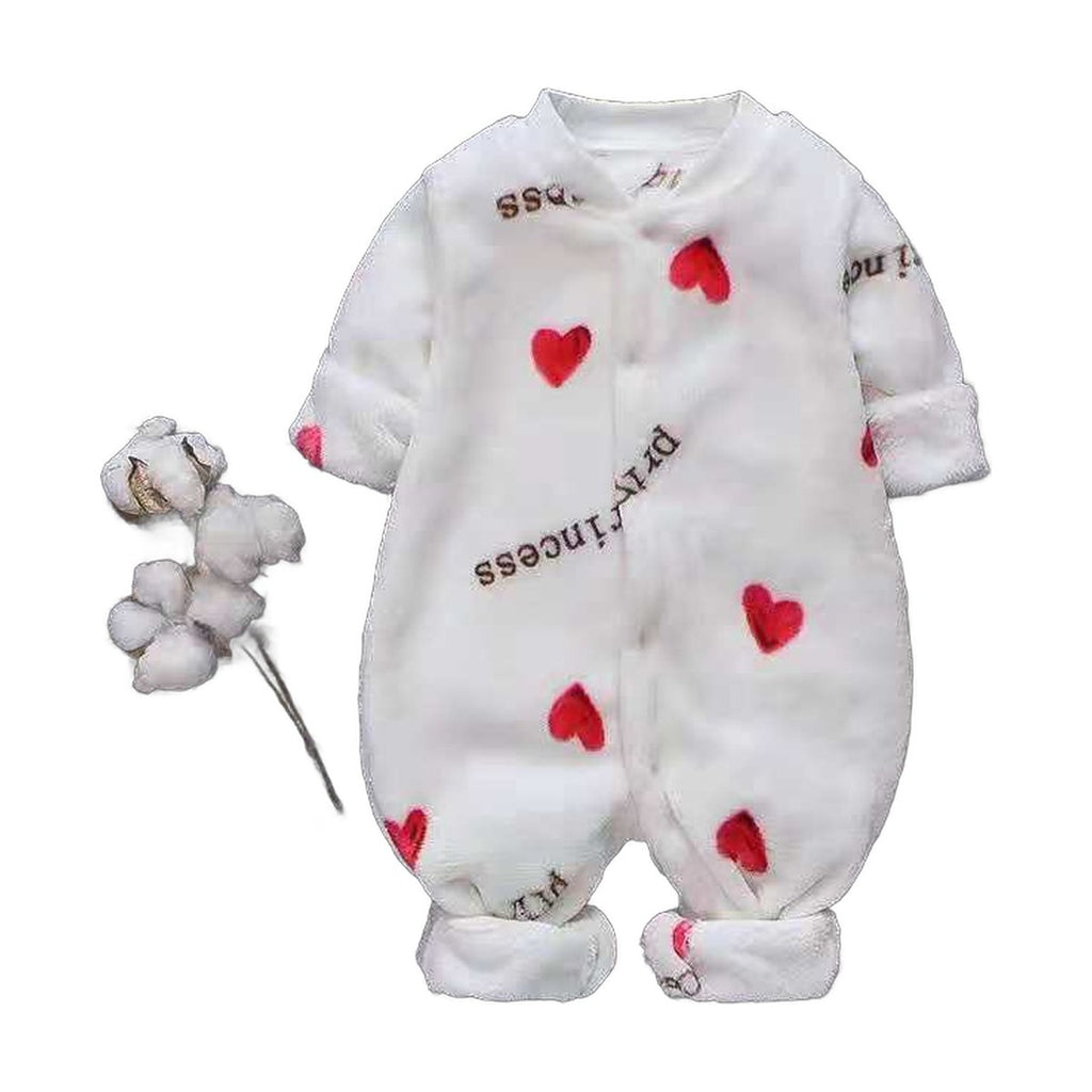 Flannel Baby Romper