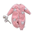 Flannel Baby Romper