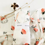 Floral Gauze Swaddle Blanket