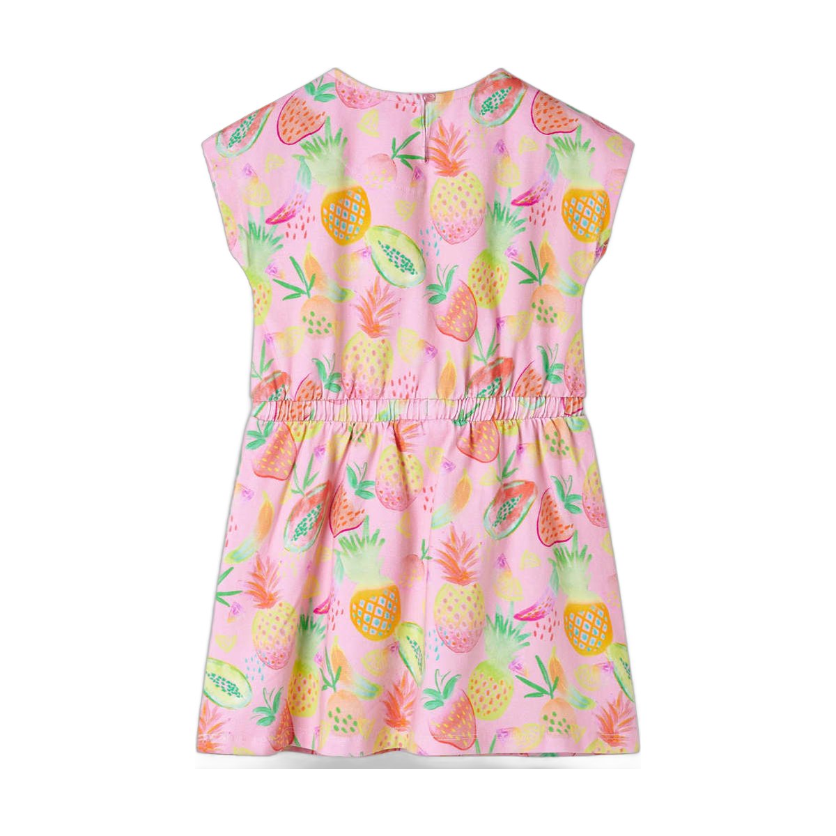 Girls' Fruit Print Summer Dress