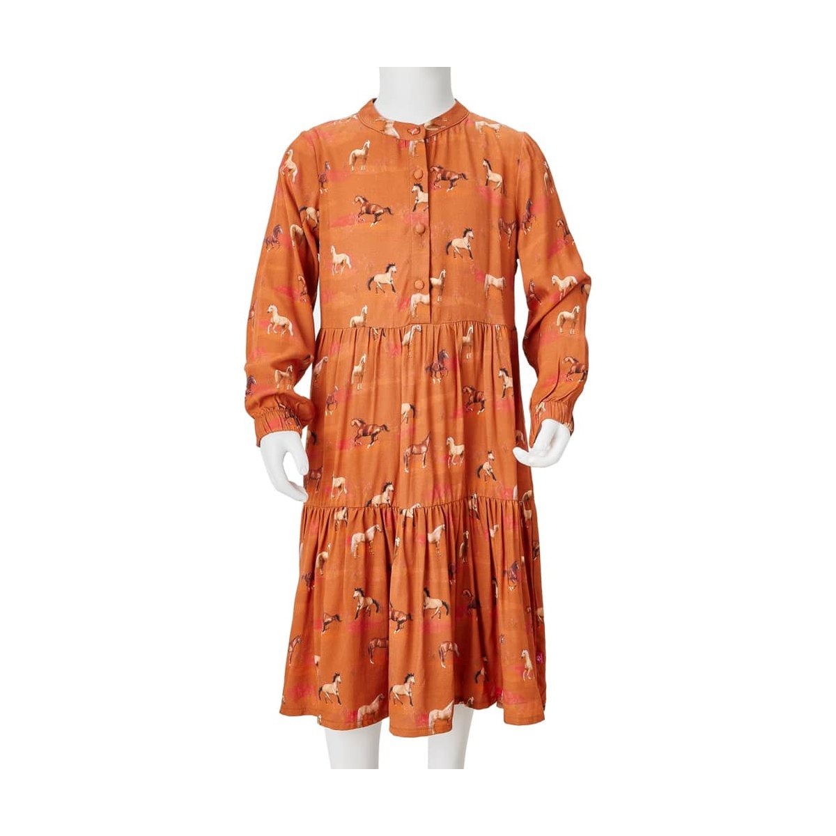 Girls' Horse Print Dress