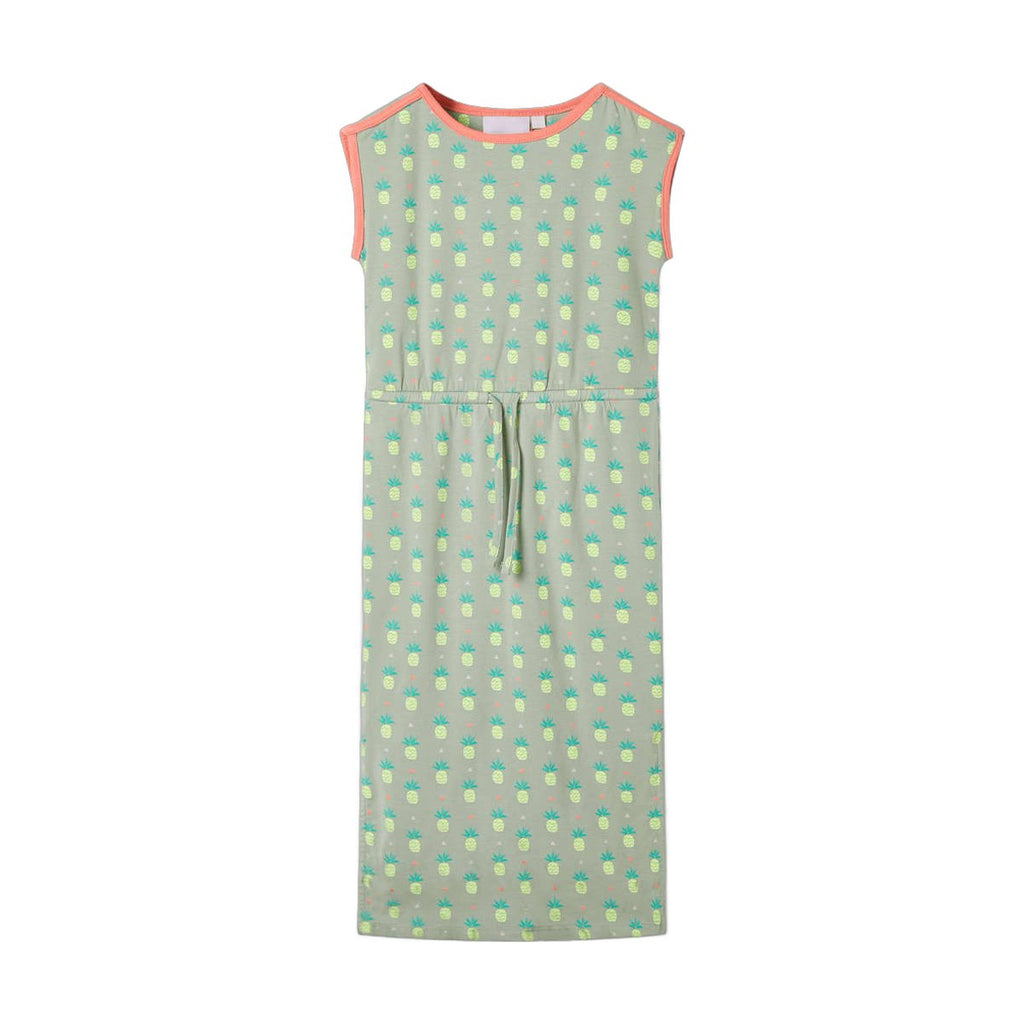 Girls' Mint Dotted Dress