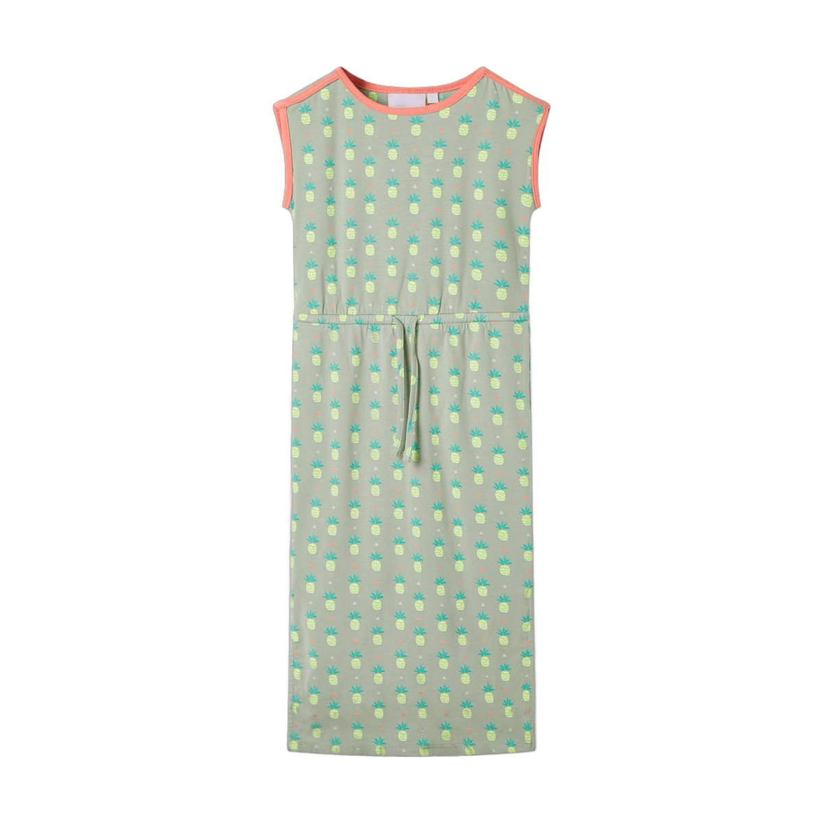 Girls' Mint Dotted Dress
