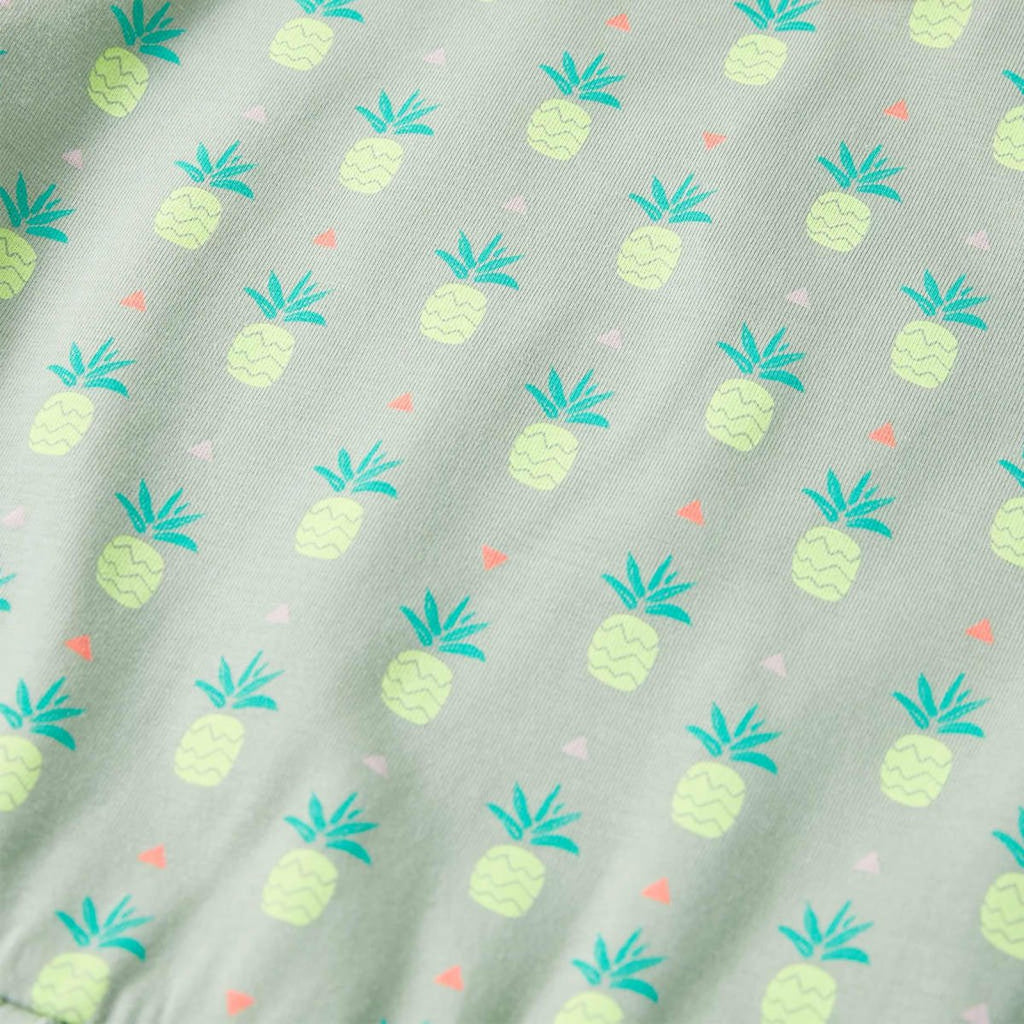 Girls' Mint Dotted Dress