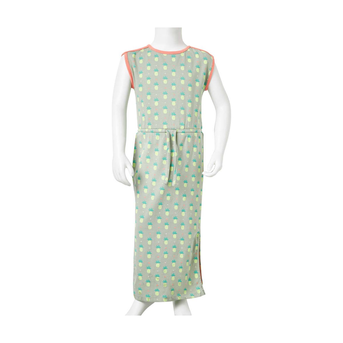 Girls' Mint Dotted Dress