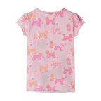 Girls' Poodle Print Short Pyjamas