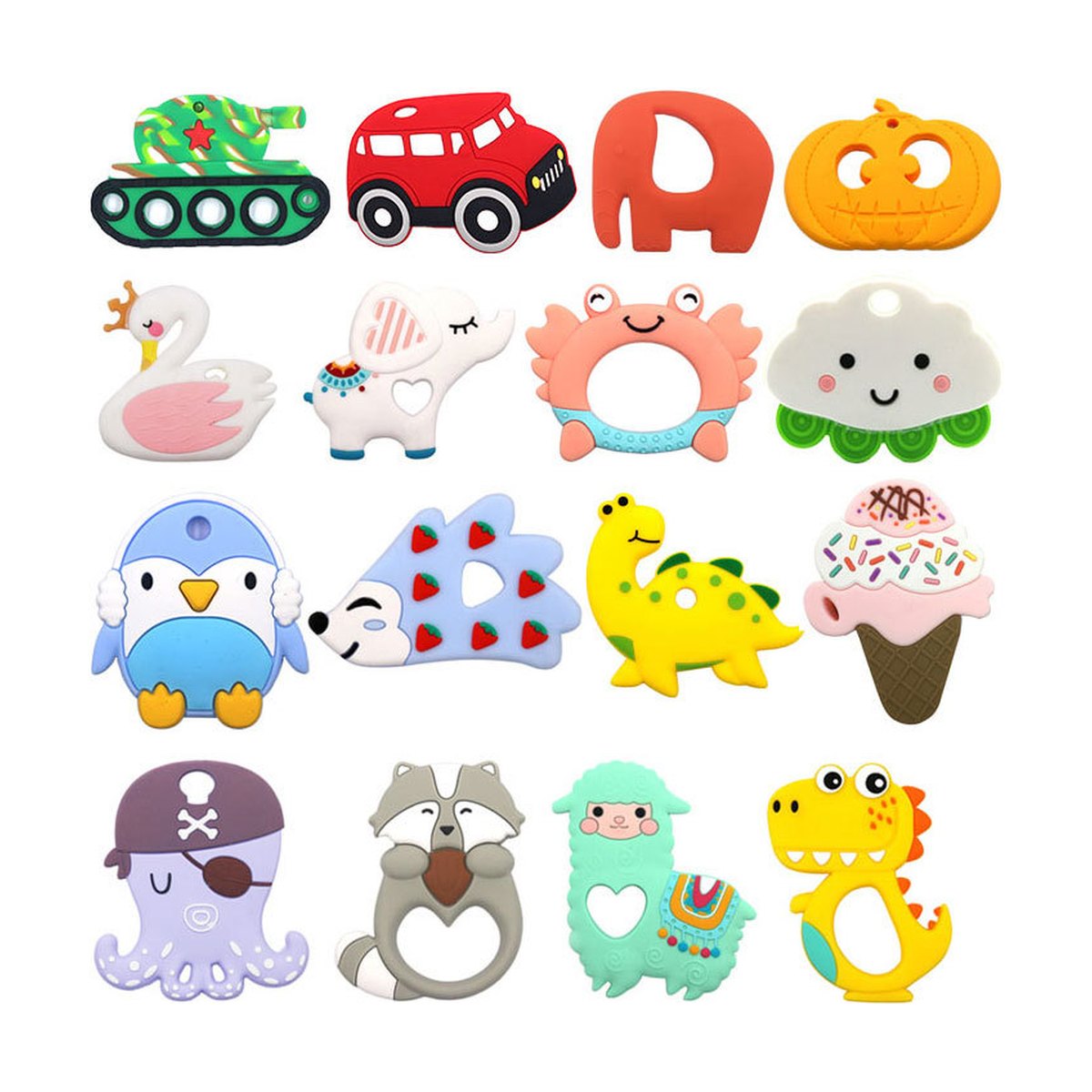 Hedgehog Silicone Teether