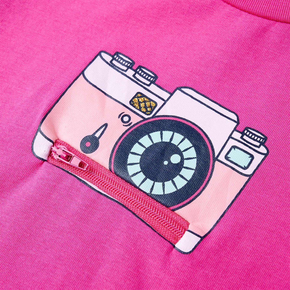Kids' Camera Print T-Shirt