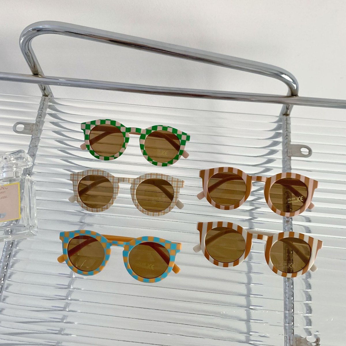 Kids' Checked Sunglasses