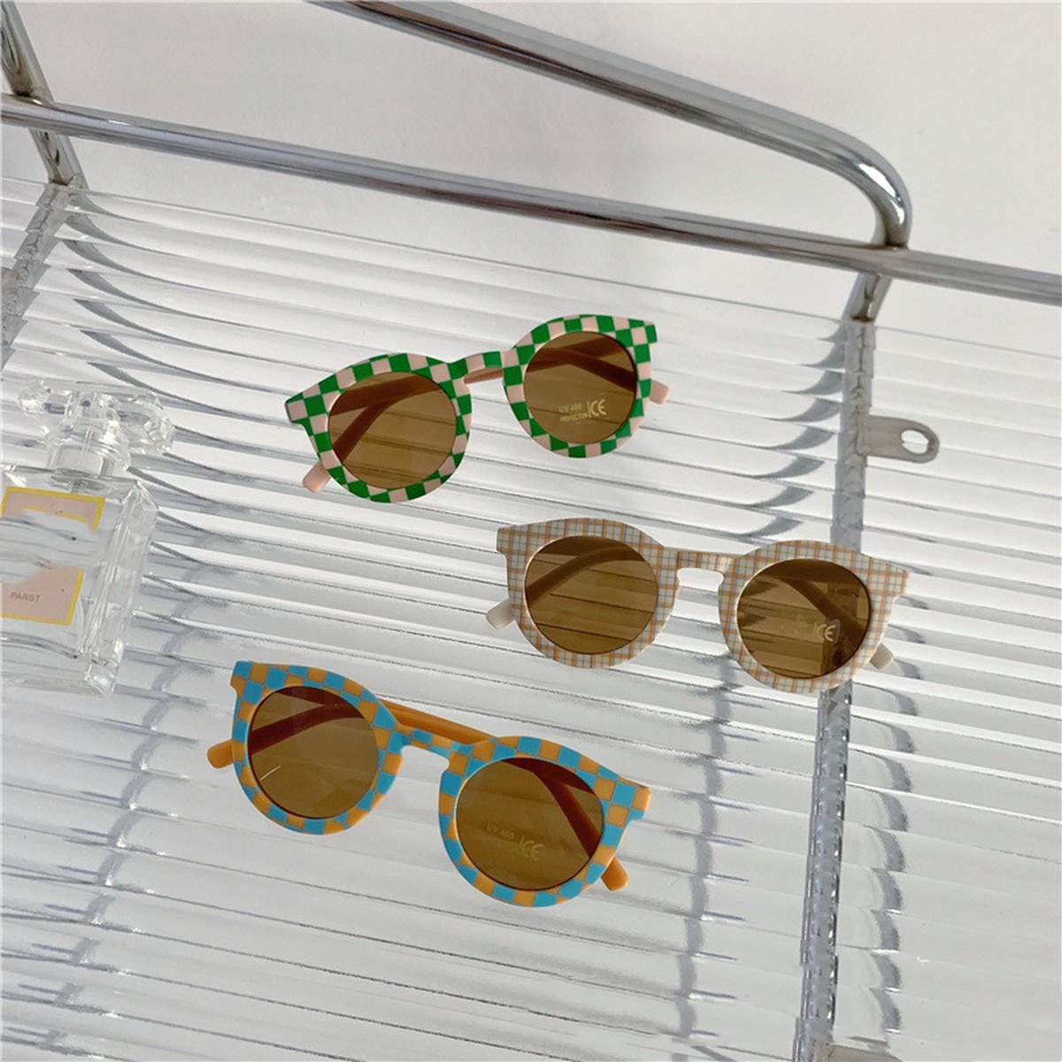 Kids' Checked Sunglasses