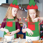 Kids' Elf Apron Dress-Up Set