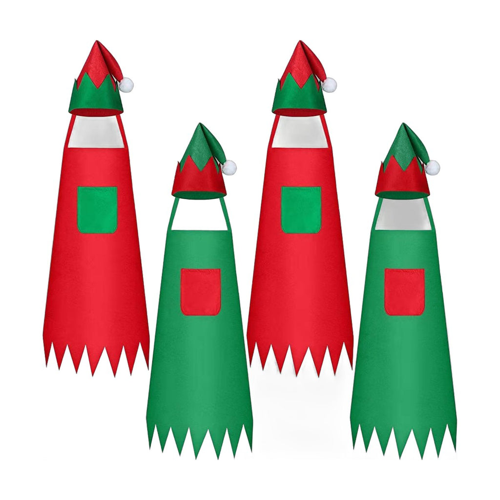 Kids' Elf Apron Dress-Up Set