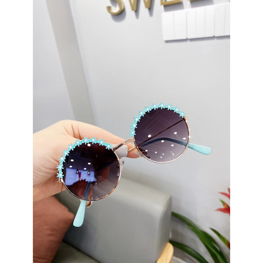 Kids' Flower Metal Sunglasses