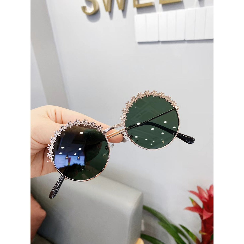Kids' Flower Metal Sunglasses