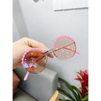 Kids' Flower Metal Sunglasses